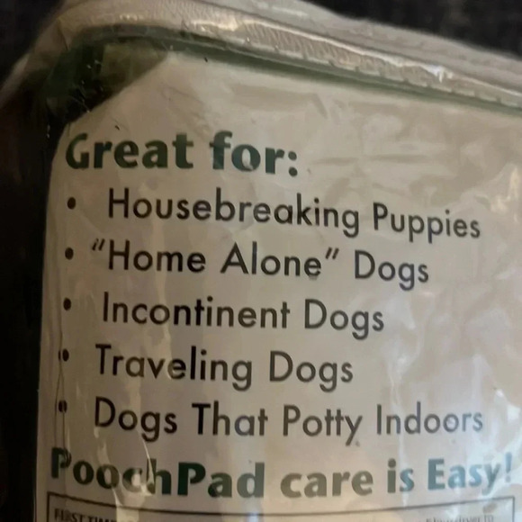 PoochPads Indoor Pooch Turf Dog Potty 18x28 - Picture 6 of 12